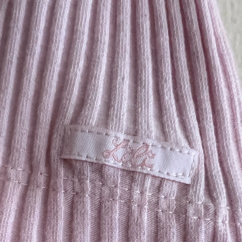 Lili Pink Sequin Kids Tops T Shirts 2pc Set Girl Pink Sequin Size 6 / 7 European - Picture 4 of 7